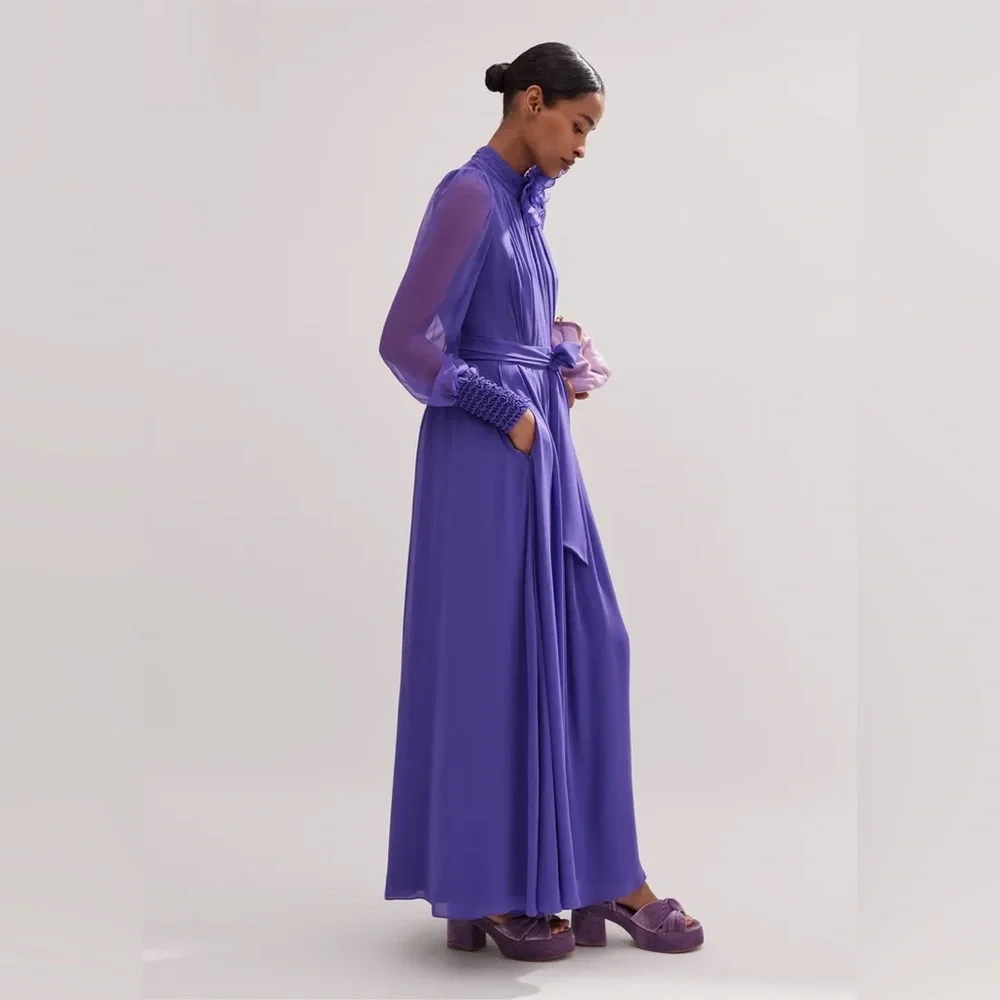Me+Em Silk Full-Length Dress - Picture 4 of 9